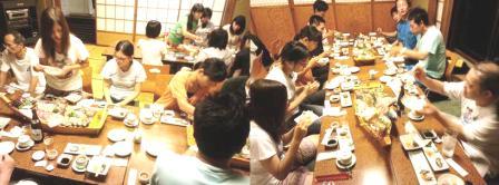 2011真鶴合宿夕食