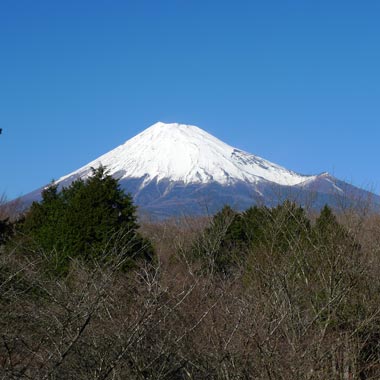 富士宮からの富士山