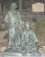 坂本龍馬と中岡慎太郎銅像