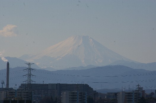 2010,年大晦日の富士