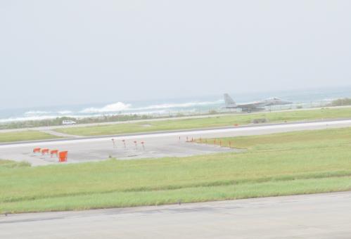 那覇空港　F15戦闘機