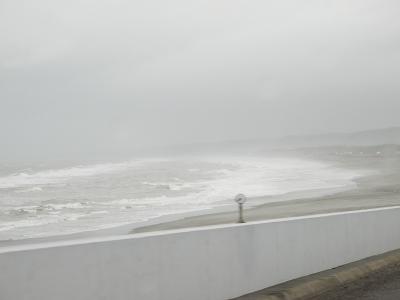 台風12号な遠州灘