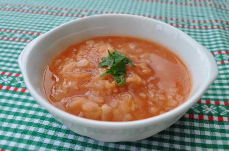 冷んやり野菜スープ
