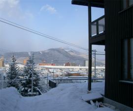 翌朝の藻岩山