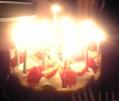 36歳の誕生日ケーキ
