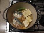 鯖と豆腐にんにく味噌煮8