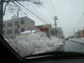 釧路はかなりの積雪