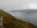 霧の摩周湖