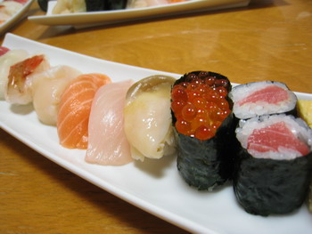 釧路お寿司いただきました
