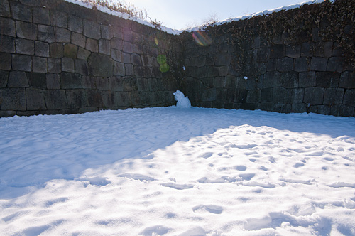 雪の名古屋城1-3