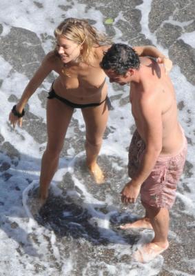 Sienna Miller Beach Topless Candids 2